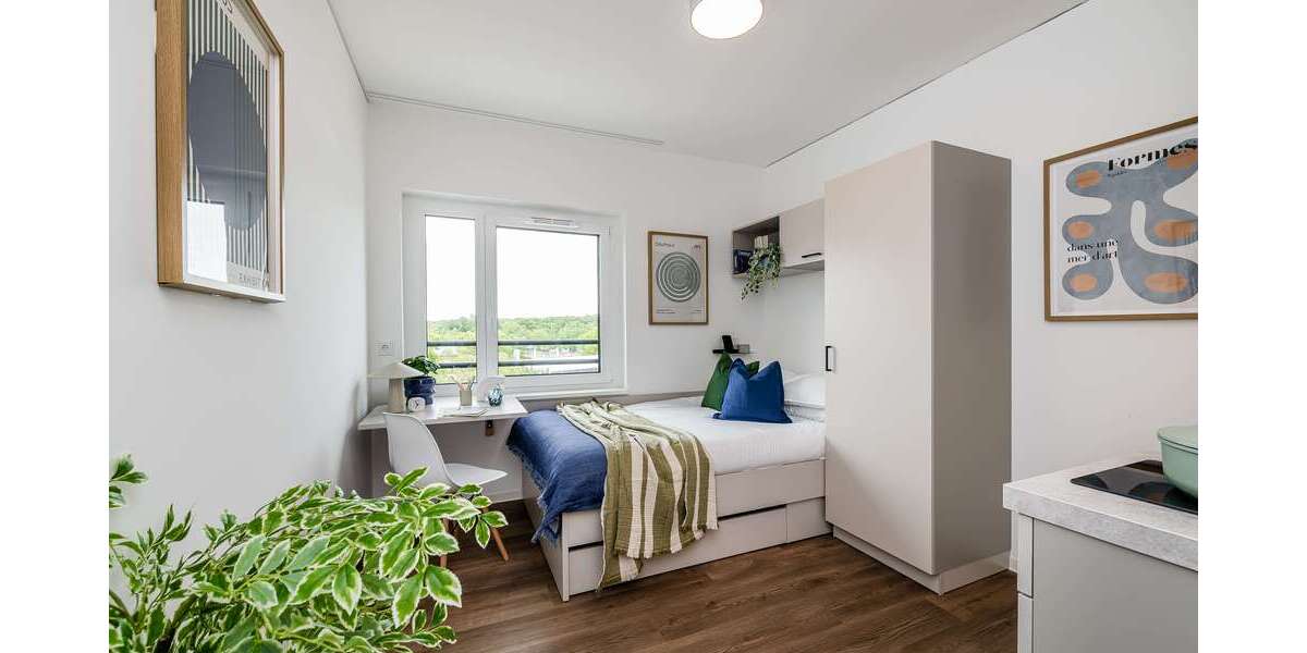 Etagenwohnung Berlin Friedrichsfelde - 1 Zimmer, 17 m&sup2;, 955&euro; | Angebot:26967145