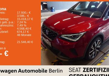 Seat Arona 43.750 km 17.930 &euro; Berlin 13089