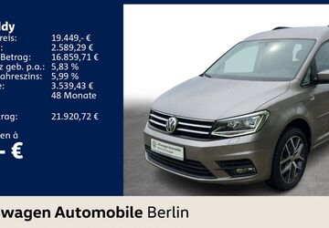 VW Caddy 71.815 km 18.999 &euro; Berlin 12681