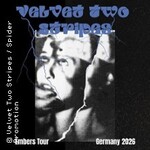 Velvet Two Stripes